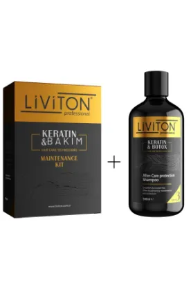 Mini Keratin Botox Set ve Level 3 Devam Şampuanı İkisi Bir Arada resmi