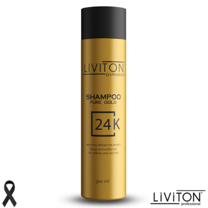 24K Pure Gold Serisi Altın Saç Şampuanı 300ml resmi